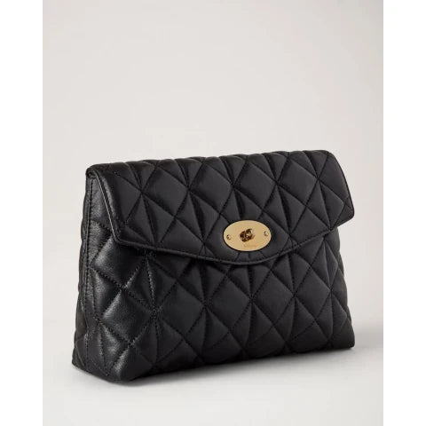 Mulberry Large Darley Pouch in Quilted Nappa