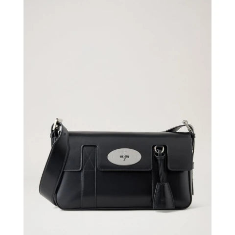 Black and silver mulberry bag Clearance