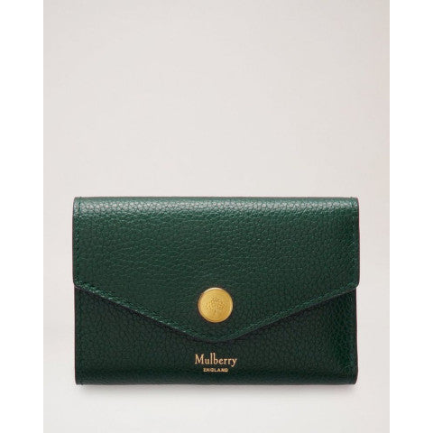 Mulberry Folded Multi-Card Wallet in Green