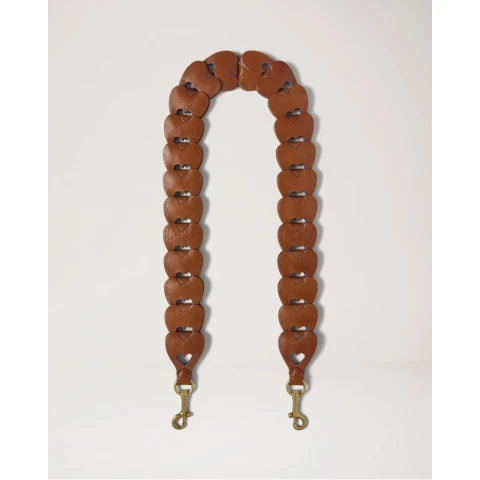 Mulberry Heart Woven Strap in Oak