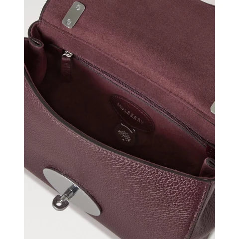 Mulberry Small Lily in Black Cherry