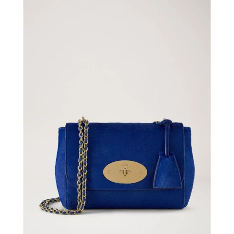 Mulberry Lily in Pigment Blue Hair Calf