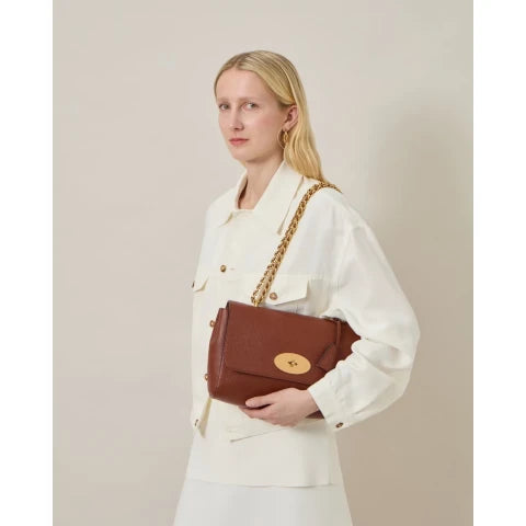 Mulberry Medium Lily in Two Tone Oak