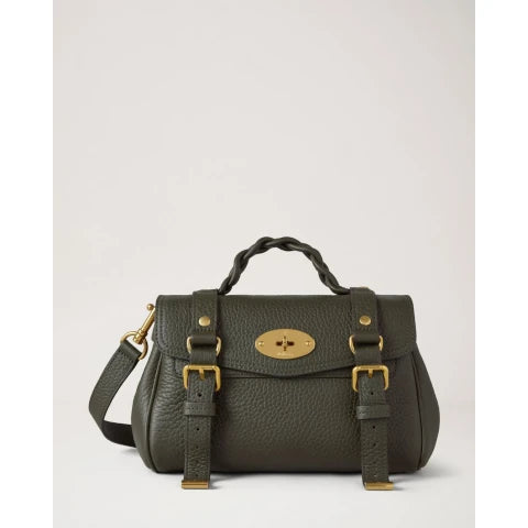 Mulberry Mini Alexa in Juniper