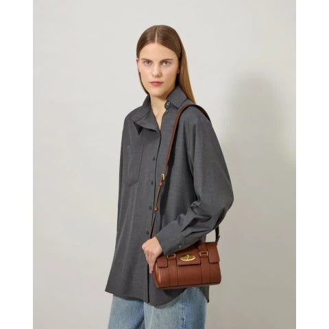 Mulberry Mini Bayswater in Oak