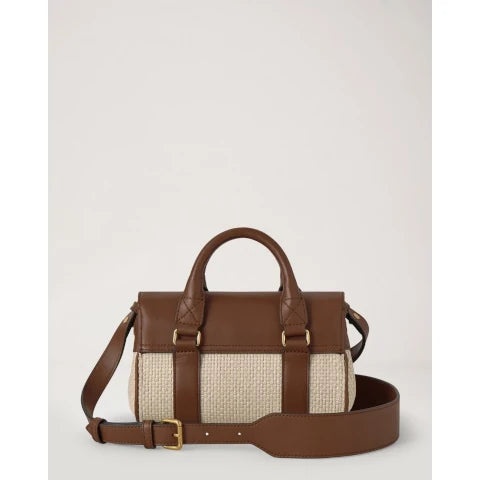Mulberry Mini Bayswater in Raffia