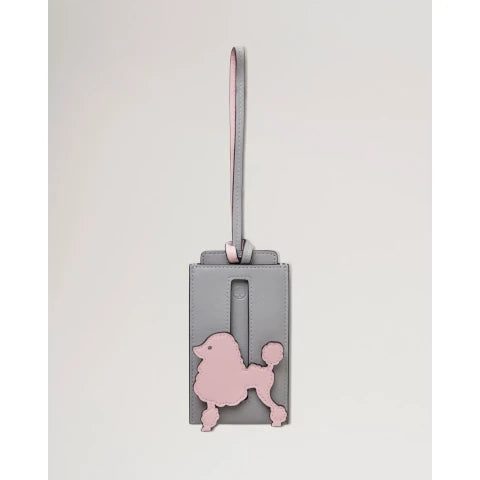 Mulberry Poodle Luggage Tag