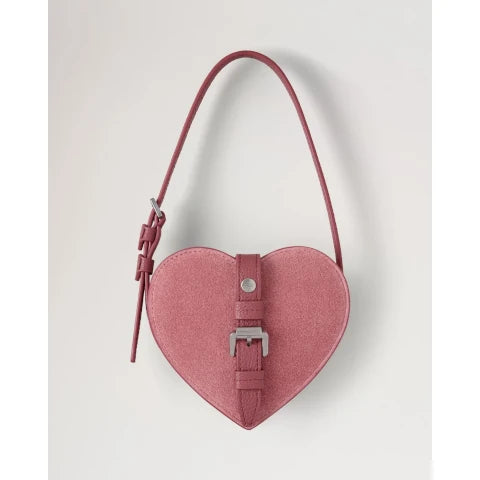 Mulberry Roxanne Mini Heart Bag in Pink