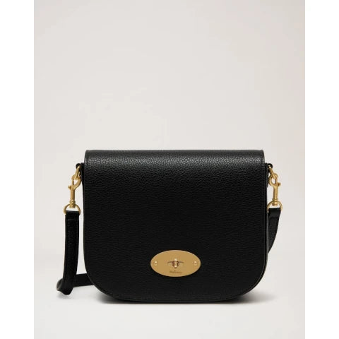 Mulberry Small Darley Satchel in Black