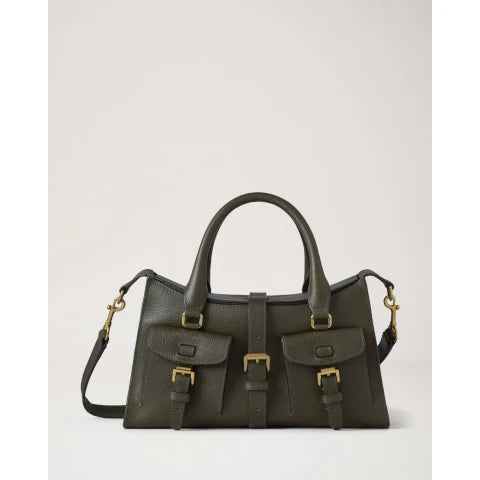 Mulberry Small Roxanne in Juniper Green NVT