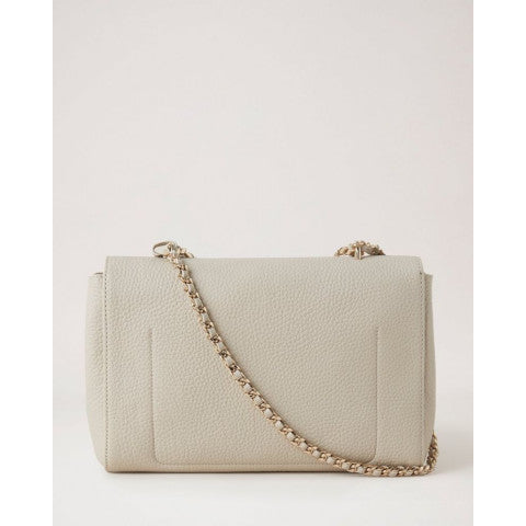 Mulberry Medium Top Handle Lily in Chalk