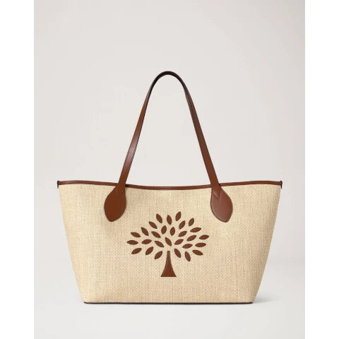 Mulberry Raffia Tree Tote