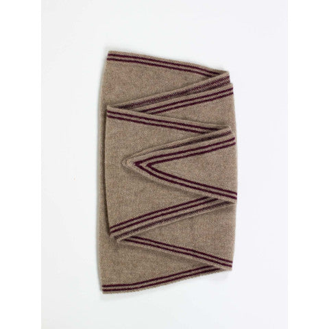 Oats & Rice Bronte Spindle-Shaped Cashmere Scarf
