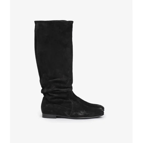 Pedro Garcia Gintare Tall Black Suede Boot Pedro Garcia Gintare Tall Black Suede Boot