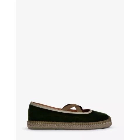 Penelope Chilvers Chico Velvet Espadrille