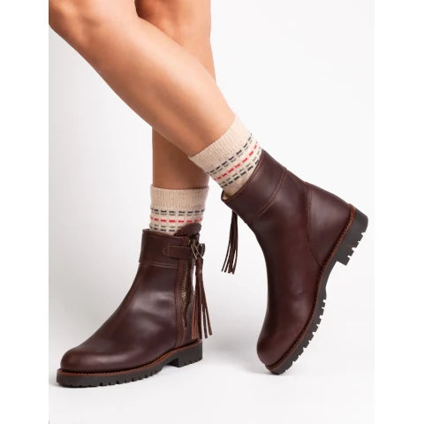 Penelope Chilvers Cropped Lined Tassel Boot