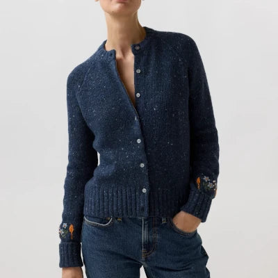 Ann Mashburn Romy Embroidered Cardigan