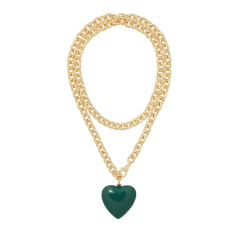 Roxanne Assoulin The Big Puffy Heart Charm Necklace