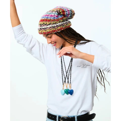 Roxanne Assoulin The Long Happy Cord Charm Necklace