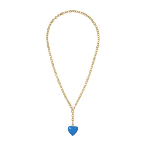 Roxanne Assoulin Mini Puffy Heart Necklace