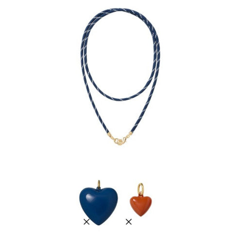 Roxanne Assoulin The Long Happy Cord Charm Necklace