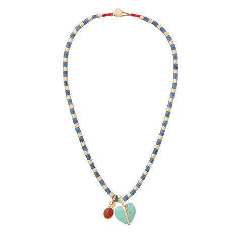 Roxanne Assoulin Semi Precious Heishi Necklace