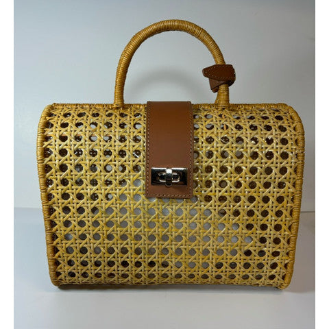 Serpui Susannah Wicker Handbag