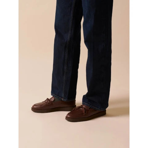 Socque Totem Leather Loafer