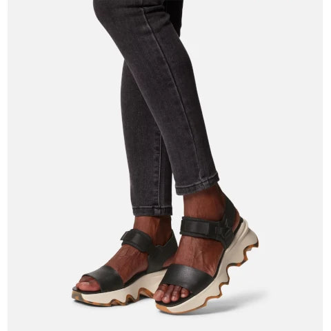 Sorel Kinetic Impact Y-Strap High Wedge Sandal
