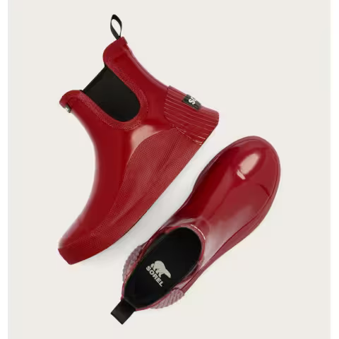 Sorel Out N About Chelsea Rain Boot in Red