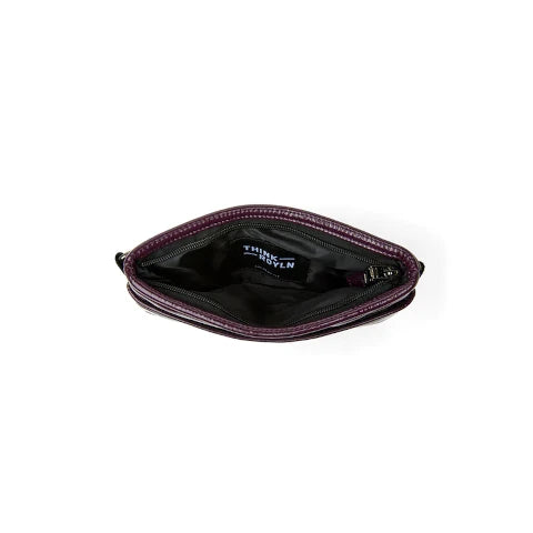 Think Royln Bum Bag in Aubergine Patent