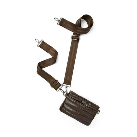 Think Royln Bum Bag in Glossy Chocolate