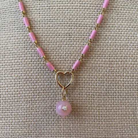 Theodosia Heart Gold Connector