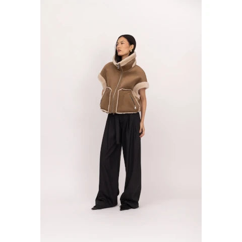 Urbancode Merino Boxy Drop Shoulder Vest