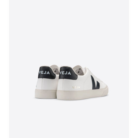 Veja Campo White with Black V Sneaker