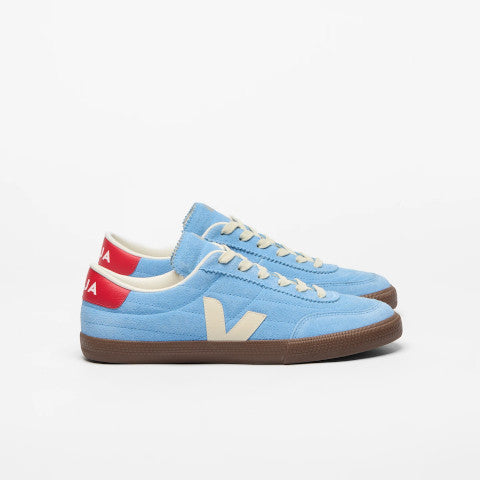 Veja Panenka Suede in Aqua Pierre Bark
