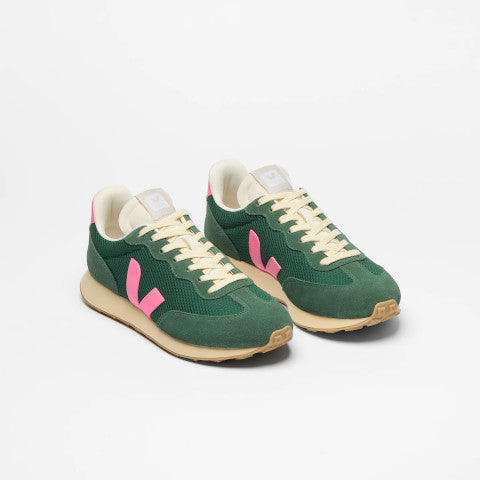 Veja Rio Branco Alveomesh in Poker Green Pink