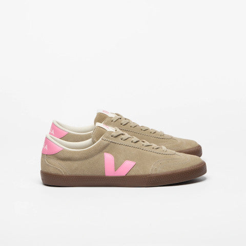 Veja Volley Suede in Taupe Malibu Bark