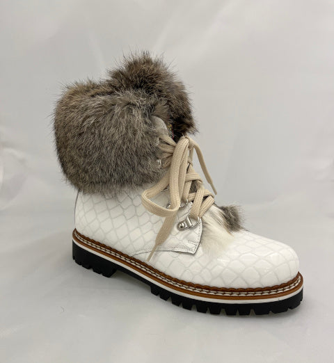 La Thuile Fur Trimmed Hiking Boot Franco Landino