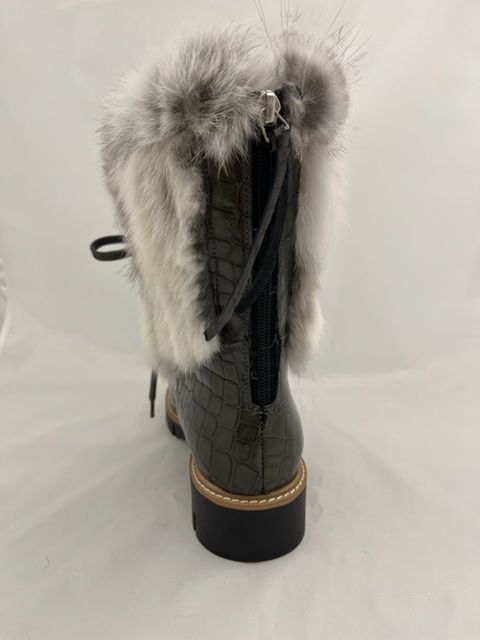 La Thuile Fur Mid Calf Hiker Boot