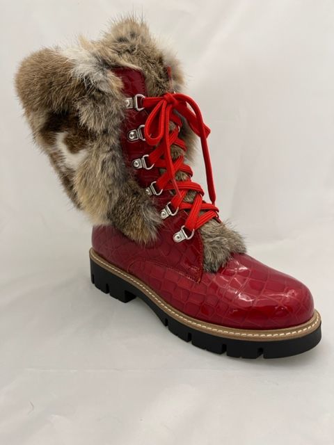 La Thuile Fur Mid Calf Hiker Boot