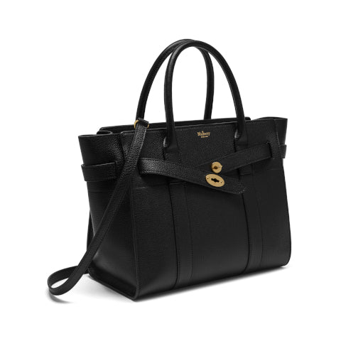 Mulberry Black Small Zipped Bayswater Handbag