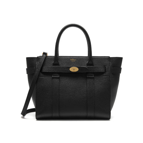 Mulberry Black Small Zipped Bayswater Handbag