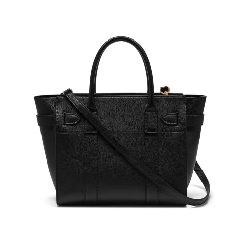 Mulberry Black Small Zipped Bayswater Handbag