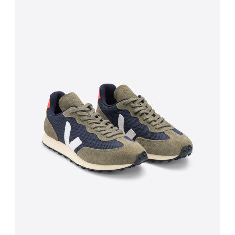 Veja Rio Branco Navy/Olive/Orange Sneaker