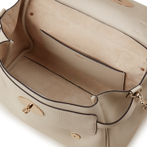 Mulberry Alexa Chalk Heavy Grain Pumpz