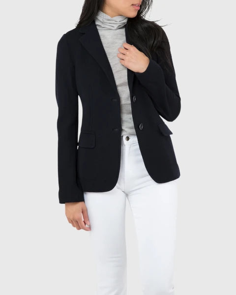 Ann Mashburn Navy Parker Blazer