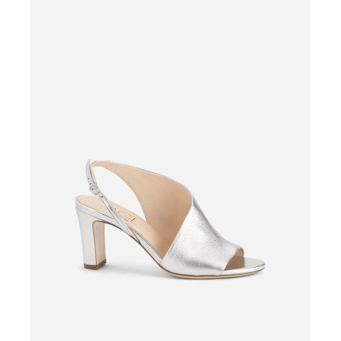 AGL Beth Silver Slingback Heel