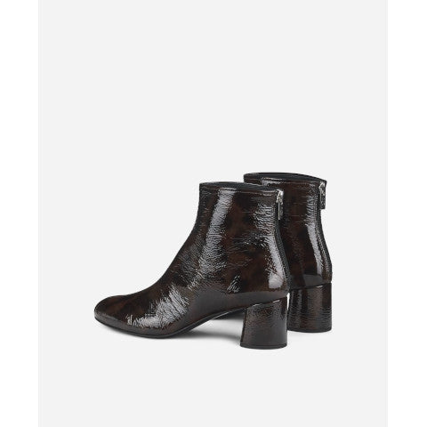 AGL Olga Leopard Patent Boot