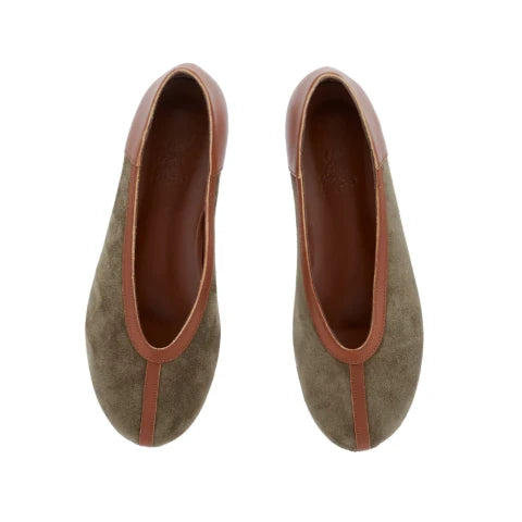 Ancient Greek Sandals Aeropi Suede Ballet Flat